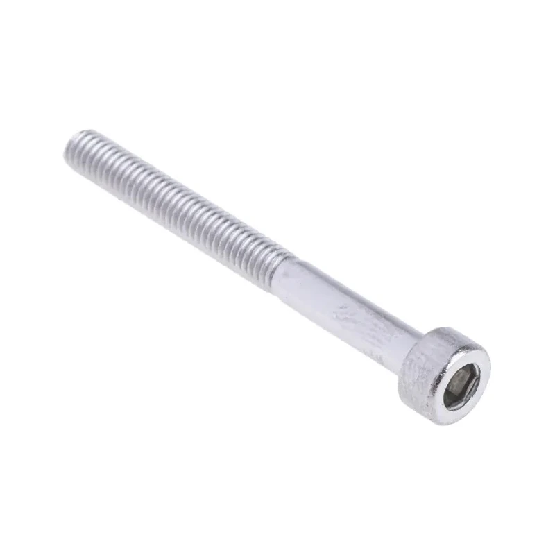 RS PRO Plain Stainless Steel Hex Socket Cap Screw, Hex Socket Drive, M3 x 30 mm 293-331