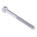 RS PRO Plain Stainless Steel Hex Socket Cap Screw, Hex Socket Drive, M3 x 30 mm 293-331