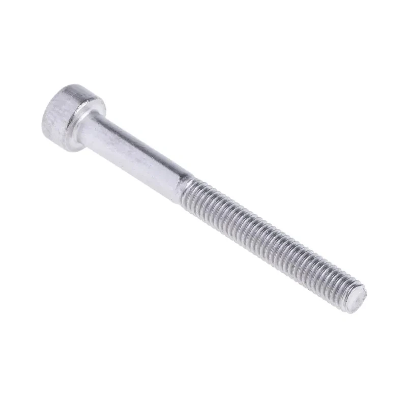 RS PRO Plain Stainless Steel Hex Socket Cap Screw, Hex Socket Drive, M3 x 30 mm 293-331