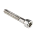 RS PRO Plain Stainless Steel Hex Socket Cap Screw, Hex Socket Drive, M6 x 35 mm 293-375