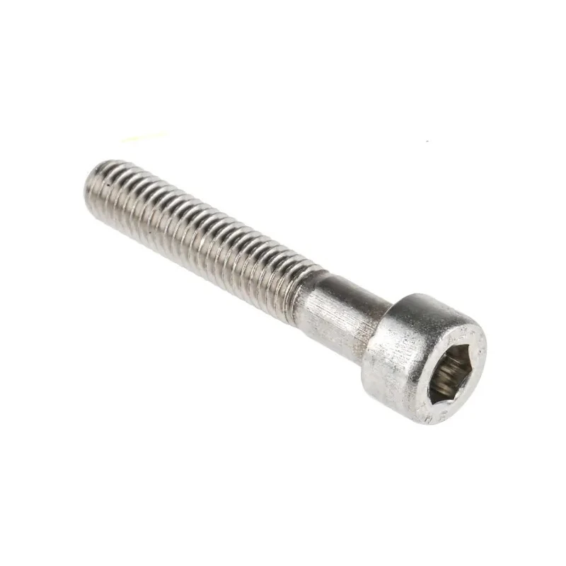 RS PRO Plain Stainless Steel Hex Socket Cap Screw, Hex Socket Drive, M6 x 35 mm 293-375