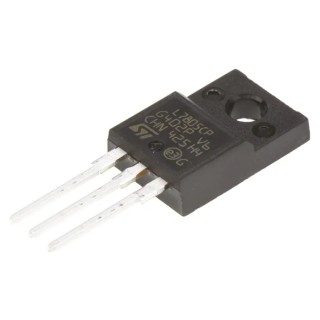 STMicroelectronics 5-Channel Linear Voltage Regulator, 1.5A Output, 5V, TO-220 3-Pin L7805CP