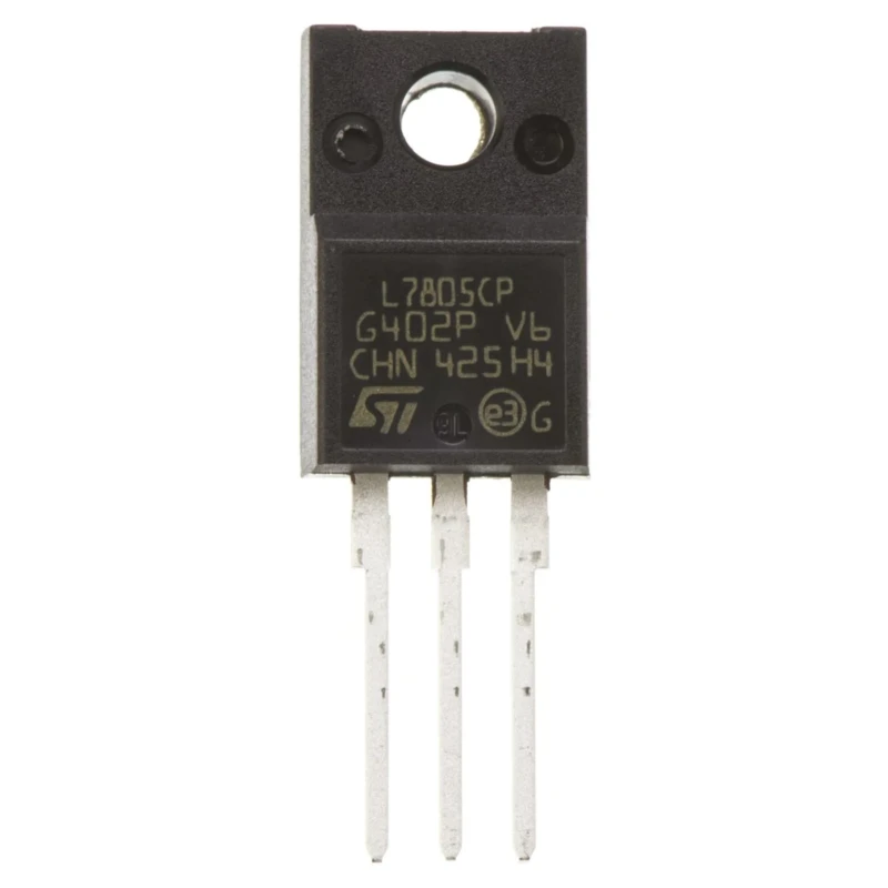 STMicroelectronics 5-Channel Linear Voltage Regulator, 1.5A Output, 5V, TO-220 3-Pin L7805CP