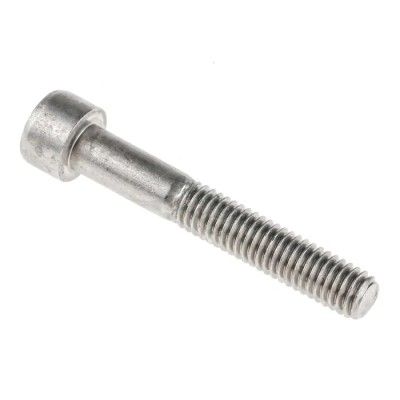 RS PRO Plain Stainless Steel Hex Socket Cap Screw, Hex Socket Drive, M6 Thread x 40 mm Length 293-381