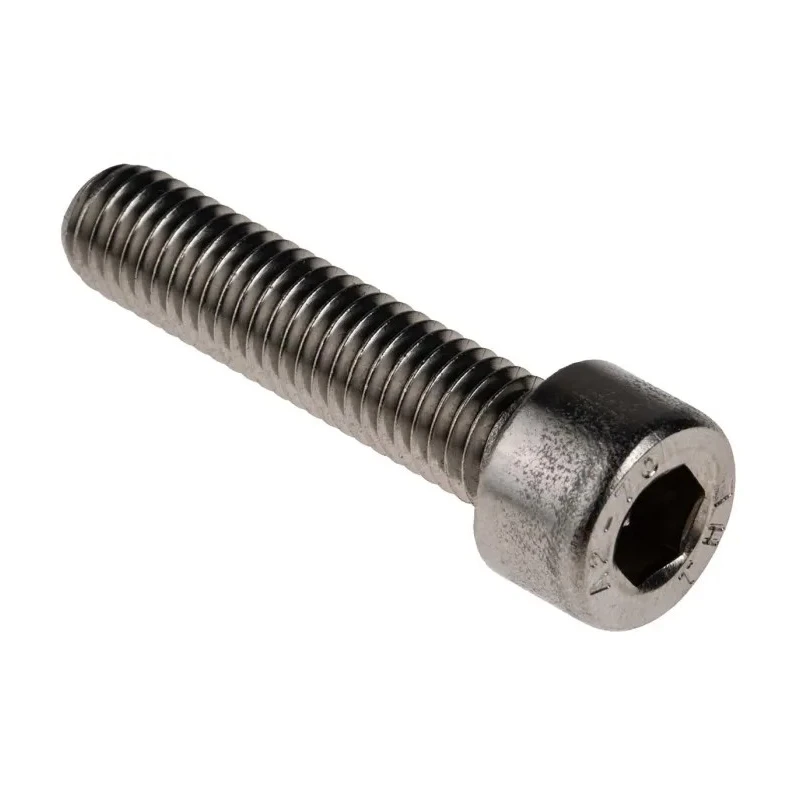RS PRO Plain Stainless Steel Hex Socket Cap Screw M8 x 35 mm DIN 912 293-426