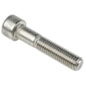 RS PRO Plain Stainless Steel Hex Socket Cap Screw, Hex Socket Drive, M10 Diameter, 50 mm Length 293-498