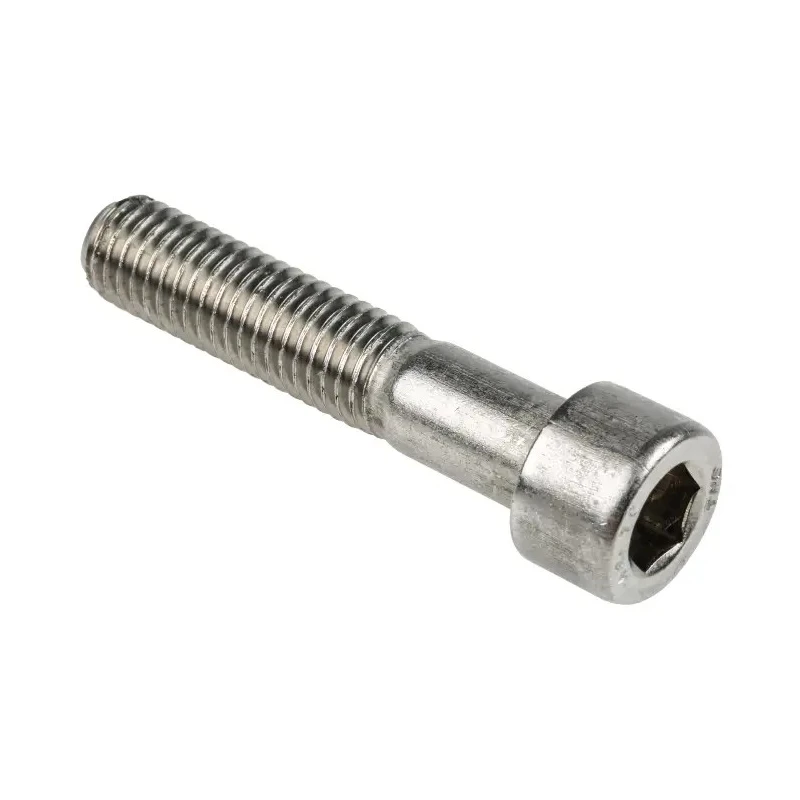 RS PRO Plain Stainless Steel Hex Socket Cap Screw, Hex Socket Drive, M10 Diameter, 50 mm Length 293-498