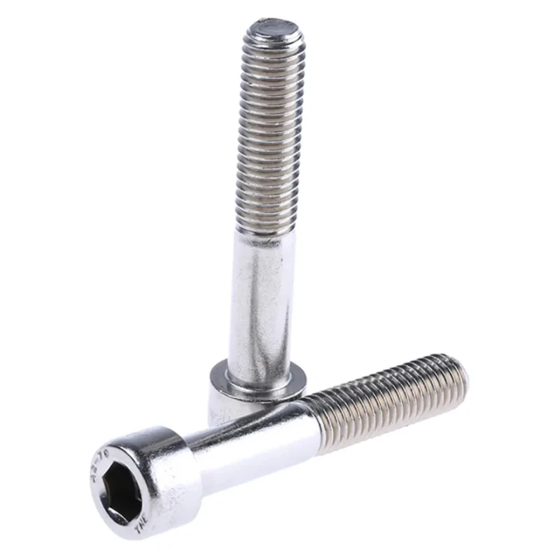 RS PRO Plain Stainless Steel Hex Socket Cap Screw, Hex Socket Drive, M10 x 60 mm 293-505