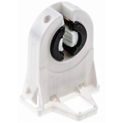 BJB Fluorescent Lamp Holder T8, T12 Push-in Snap-Fit Polycarbonate 660W 500V 26.290.4012.50
