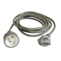RS PRO 3 m Type E Extension Lead, 250V 296-393