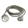 RS PRO 3 m Type E Extension Lead, 250V 296-393