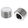 Legris Pneumatic Stainless Steel Pipe Fitting Straight Hexagon Plug Male Threaded 1/2 in 0285 21 00