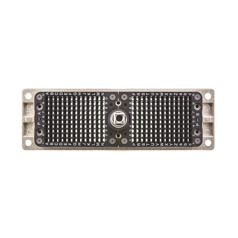 ITT Cannon DLM 2.54 mm Pitch ZIF Plug Body Straight Male 260 Way 127050-0109