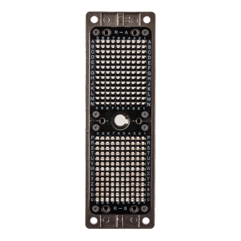ITT Cannon DLM Backplane Connector 260 Way 2.54 mm Pitch ZIF Socket Body Straight Female 127050-0110