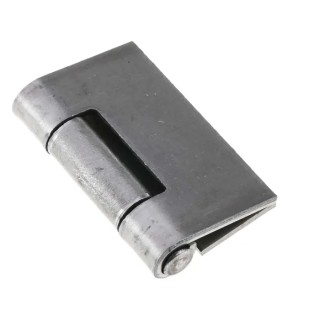 Pinet Steel Butt Hinge, Rivet Fixing, 50 mm x 50 mm x 2 mm 50-1-3917