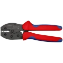 Knipex PreciForce Crimp Tool for Heatshrink Terminals, 4 mm Cutting Capacity, Comfort Grip Handle, 220mm Length 97 52 37