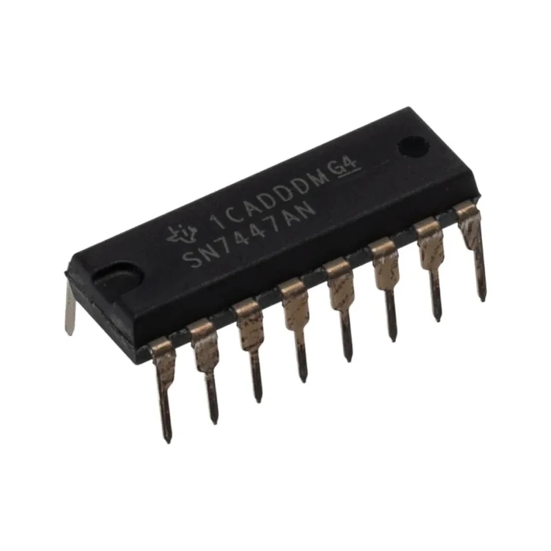 Texas Instruments Decoder 16-Pin PDIP Logic IC SN7447AN
