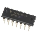 Texas Instruments 6-Channel Buffer & Line Driver IC, Open Collector, Non-Inverting, 14-Pin PDIP SN7407N