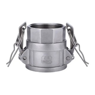 RS PRO Stainless Steel Hose Connector 2 in ID, Maximum Operating Pressure 17 bar 307-263