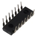 Texas Instruments 4 2-Input NAND Logic Gate, 14-Pin PDIP SN74LS00N