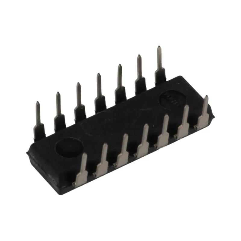 Texas Instruments 4 2-Input XOR Logic Gate LS Logic Family 14-Pin PDIP SN74LS86AN