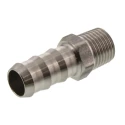 Legris Pneumatic Fitting Stainless Steel Straight Hexagon Adapter Male Threaded 1/4 in 316L Stainless Steel 150 1823 10 13
