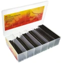 3M Heat Shrink Tubing Black Polyolefin Sleeve 150mm Length GTI Series 857760
