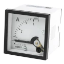 HOBUT Analogue Panel Ammeter 100 A AC, 48 mm x 43 mm, Class 1.5 Moving Iron D48SD