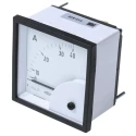 HOBUT Analogue Panel Ammeter 40 A AC, 72 mm x 72 mm, Class 1.5 Moving Iron D72SD