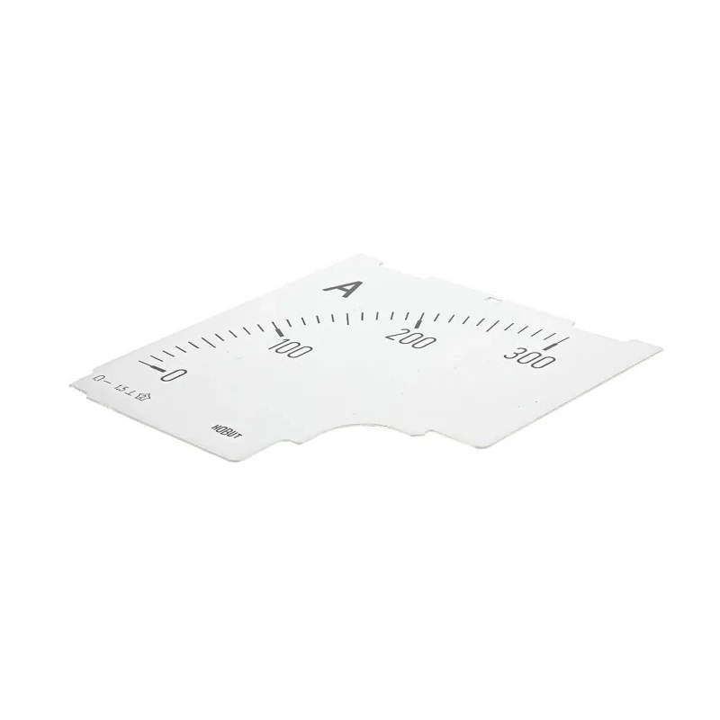 HOBUT Panel Meter Accessory Meter Scale for Use With Ammeter D96MC DIAL 0/300A