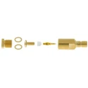 Radiall SMB Series 50 Ω Coaxial Connector Cable Female, Straight Body Clamp R114205000W