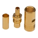 Radiall SMB Series Coaxial Connector Cable Male SMB 50 Ω, Straight Body Crimp R114075000W