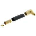 Radiall SMA Series Coaxial Connector Cable Male SMA, 50 Ω, Right Angle Body Crimp R125175000W