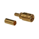 Radiall SMB Series 50 Ω Coaxial Connector Cable Male SMB Straight Body Crimp R114082000W