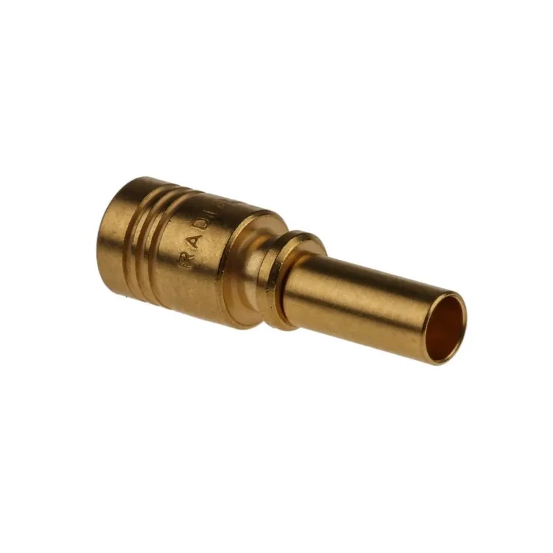 Radiall SMB Series 50 Ω Coaxial Connector Cable Male SMB Straight Body Crimp R114082000W