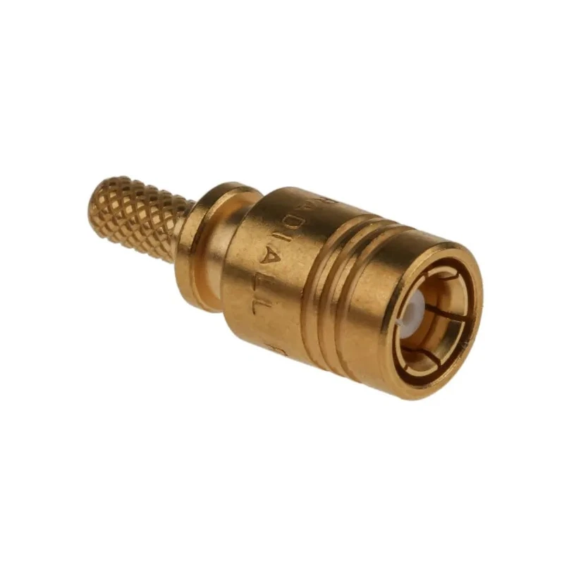 Radiall SMB Series 50 Ω Coaxial Connector Cable Male SMB Straight Body Crimp R114082000W