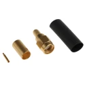 Radiall SMA Series Coaxial Connector Cable Male SMA 50Ω Straight Body Solder R125076000W