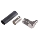 Radiall SMA Series Coaxial Connector Cable Male SMA, 50Ω, Right Angle Body Crimp R125176001