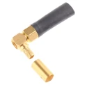 Radiall SMA Series 50 Ω Coaxial Connector Cable Male SMA, Right Angle Body Crimp R125176000W