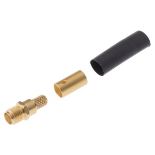 Radiall SMA Series Coaxial Connector Cable Female SMA 50 Ω Straight Body Crimp R125237000