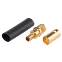 Radiall SMA Series Coaxial Connector Cable Female SMA, 50 Ω, Straight Body Crimp R125238000