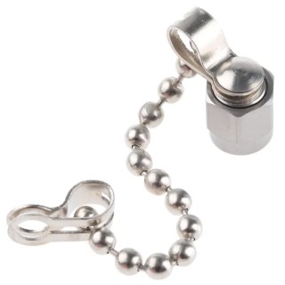 Radiall SMA Coaxial Connector Accessory Male Protective Cap with Male Cord Included R125812001