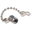 Radiall SMA Coaxial Connector Accessory Male Protective Cap with Male Cord Included R125812001