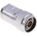 RS PRO N Series Coaxial Connector Cable Male N Connector, 50 Ω, Straight Body Clamp R161022000W