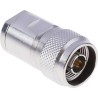 RS PRO N Series Coaxial Connector Cable Male N Connector, 50 Ω, Straight Body Clamp R161022000W