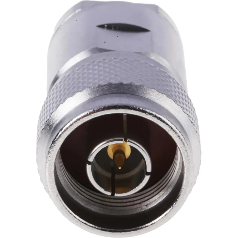 RS PRO N Series Coaxial Connector Cable Male N Connector, 50 Ω, Straight Body Clamp R161022000W