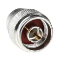 RS PRO N Series Coaxial Connector Cable Male N Connector 50 Ω Straight Body Crimp R161075000W