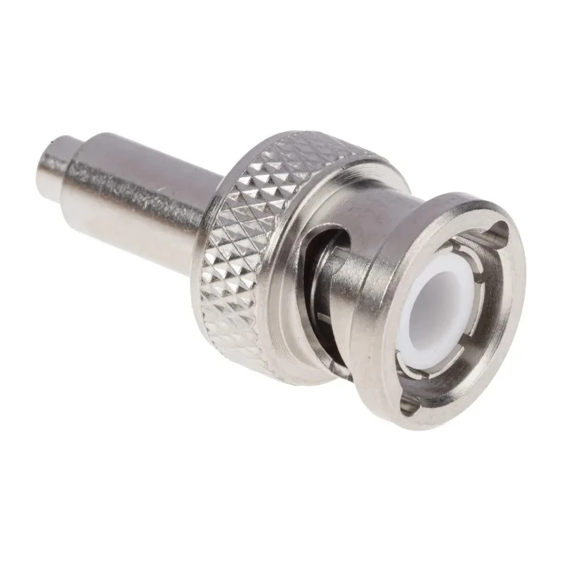 Radiall BNC Series Coaxial Connector Cable Male BNC, 50 Ω, Straight Body Crimp R141075000W