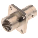 Radiall BNC Series Coaxial Connector Flange Female BNC 50 Ω Straight Body Clamp R141257000W