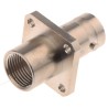 Radiall BNC Series Coaxial Connector Flange Female BNC 50 Ω Straight Body Clamp R141257000W
